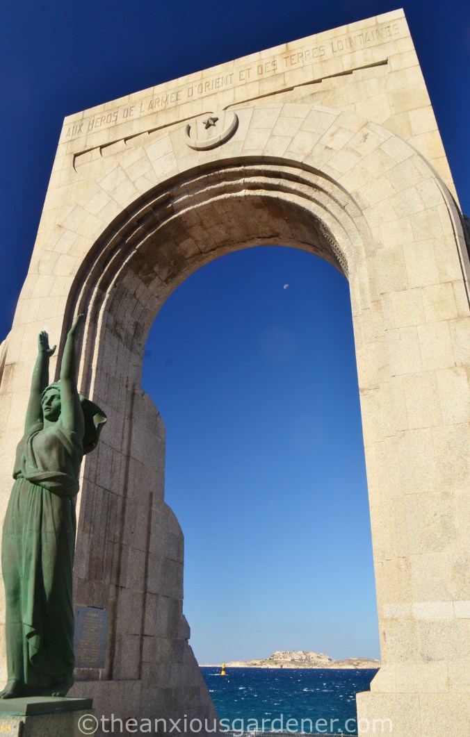War Memorial on the Corniche Marseille